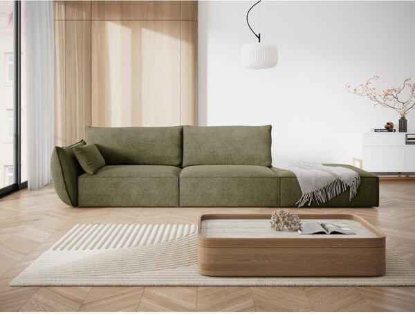 Zelená leňoška (ľavý roh) Vanda – Mazzini Sofas