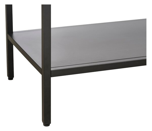Čierna kovová vitrína 90x160 cm Carmel – Unique Furniture