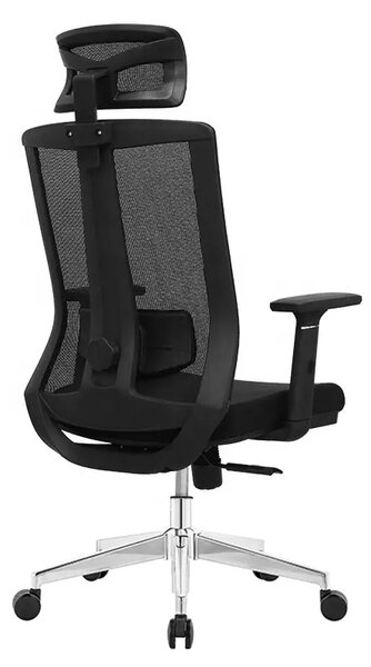 Kancelárska ergonomická stolička Neoseat SABRINA — čierna, nosnosť 150 kg
