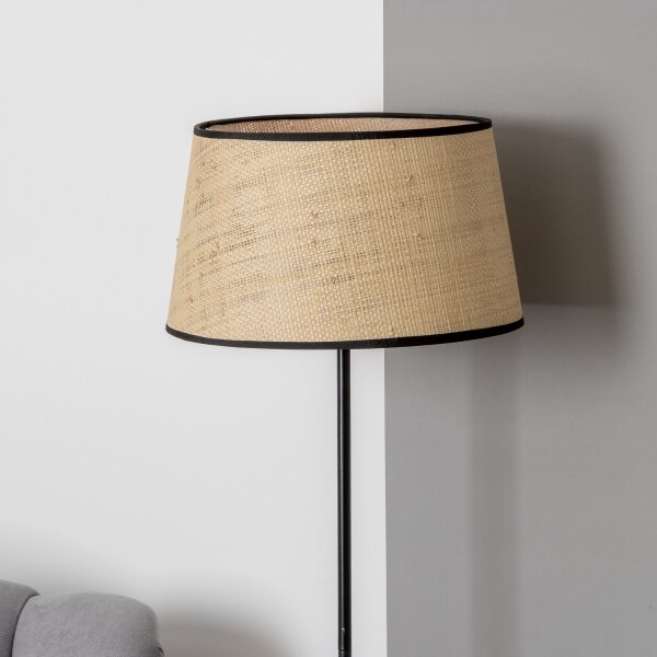 Brilagi - LED stojacia lampa CERIA 1xE27/40W/230V priem. 35 cm béžová/čierna
