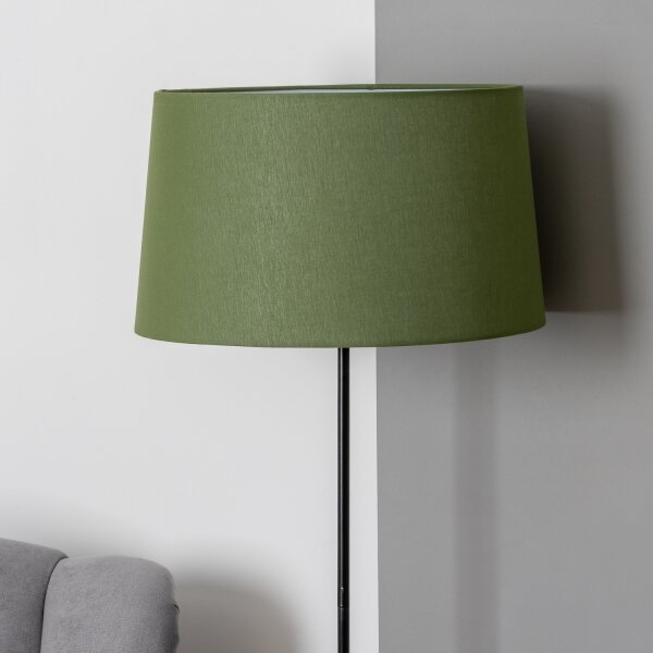 Brilagi - LED Stojacia lampa CERIA 1xE27/40W/230V pr. 45 cm zelená/čierna