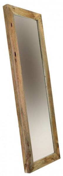 Zrkadlo Devi 60x170 indický masív mango