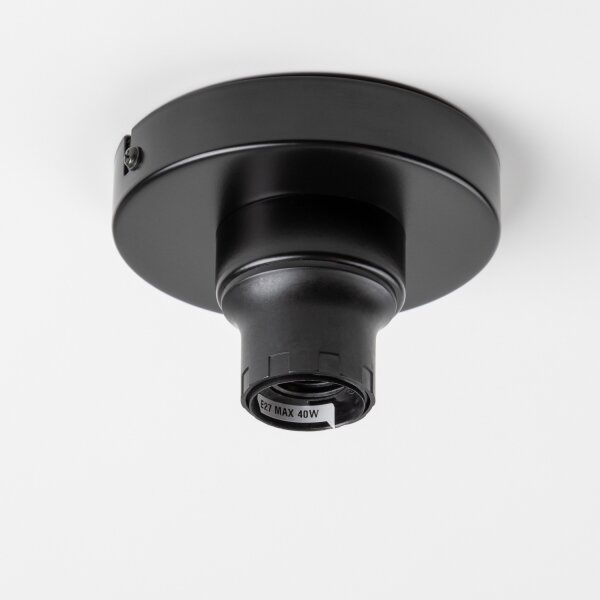 Brilagi - LED prisadené stropné svietidlo CERIA 1xE27/40W/230V priemer 30 cm sivá