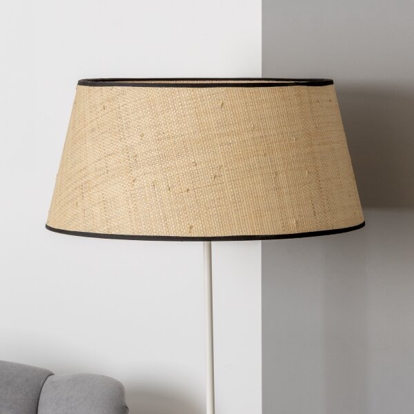 Brilagi - LED stojacia lampa CERIA 1xE27/40W/230V priemer 50 cm béžová/biela
