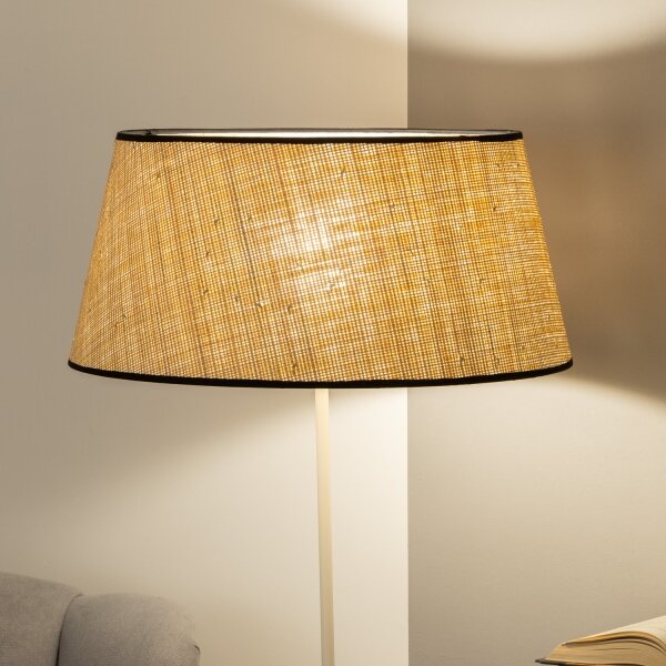 Brilagi - LED stojacia lampa CERIA 1xE27/40W/230V priemer 50 cm béžová/biela