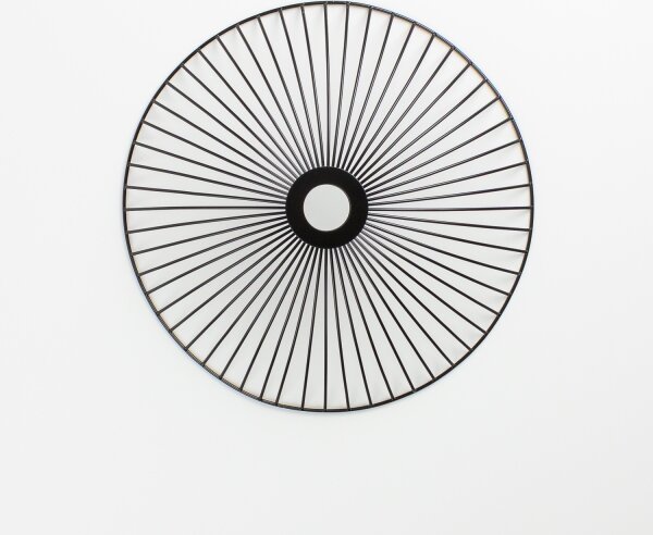 Brilagi - LED prisadený luster CERIA WIRE 1xE27/40W/230V pr. 26 cm čierny