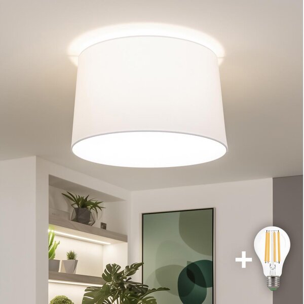 Brilagi - LED prisadený luster CERIA 1xE27/40W/230V pr. 45 cm biely