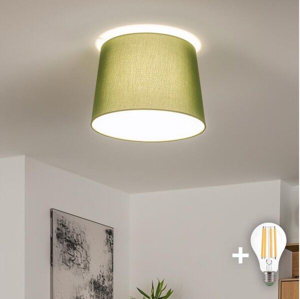 Brilagi - LED prisadené stropné svietidlo CERIA 1xE27/40W/230V, priemer 30 cm, zelené