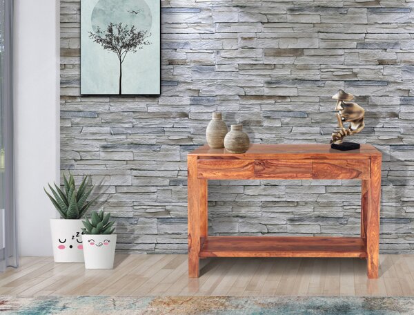 Konzolový stolík Gani 130x76x35 z indického masívu palisander
