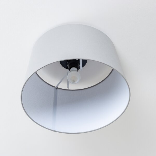 Brilagi - LED Prisadený luster CERIA 1xE27/40W/230V pr. 45 cm šedá