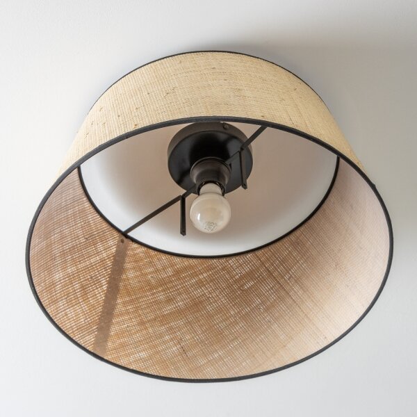 Brilagi - LED prisadený luster CERIA 1xE27/40W/230V pr. 50 cm béžový