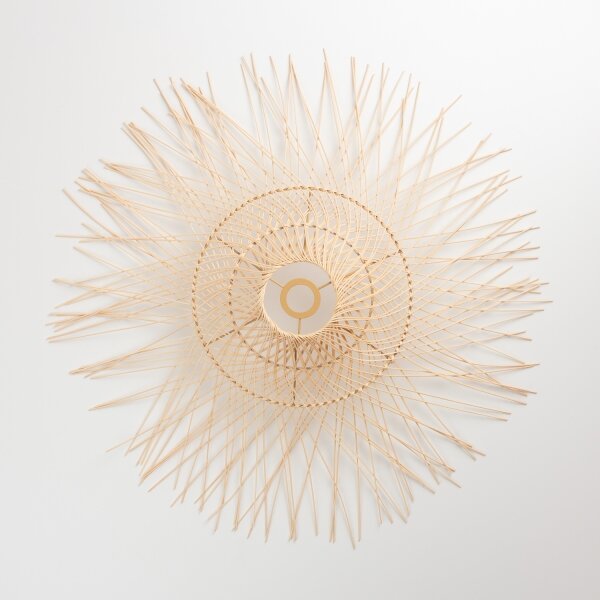 Brilagi - LED luster na lanku CERIA BOHO 1xE27/40W/230V pr. 70 cm bambus