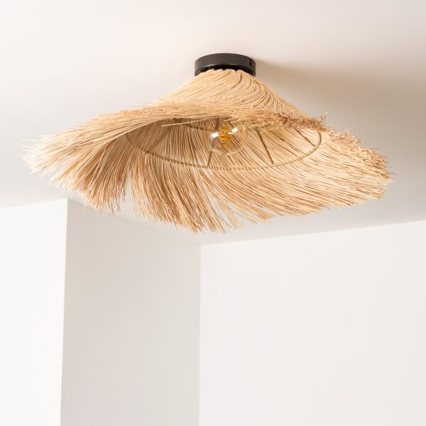 Brilagi - LED prisadený luster CERIA BOHO 1xE27/40W/230V priemer 70 cm ratanový