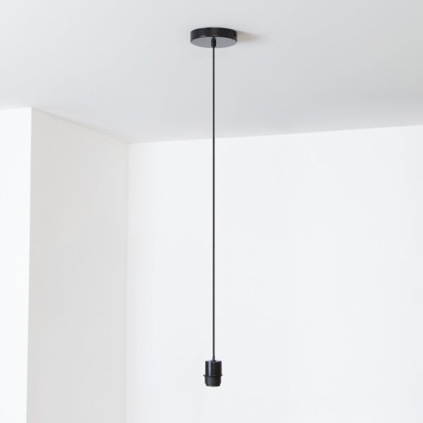 Brilagi - LED závesný luster na lanku CERIA 1xE27/40W/230V pr. 30 cm biela