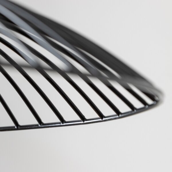 Brilagi - LED luster na lanku CERIA WIRE 1xE27/40W/230V pr. 26 cm čierna
