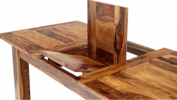 Rozkladací stôl Amba 140/180x90 z indického masívu palisander