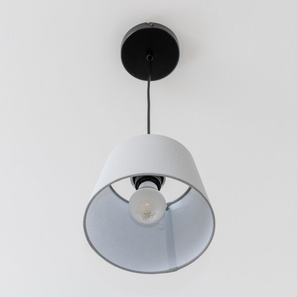 Brilagi - LED luster na lanku CERIA 1xE27/40W/230V priemer 20,5 cm sivá