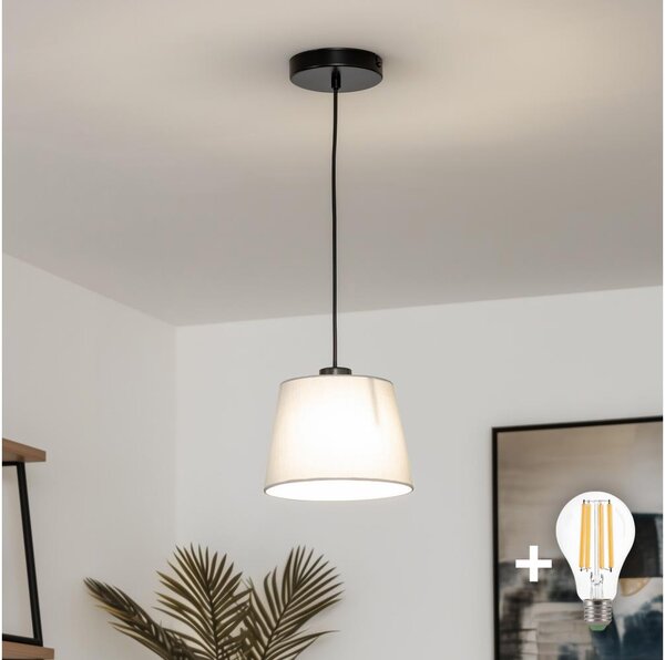 Brilagi - LED luster na lanku CERIA 1xE27/40W/230V priemer 20,5 cm sivá
