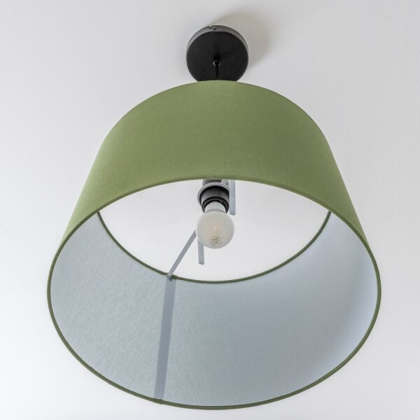 Brilagi - LED luster na lanku CERIA 1xE27/40W/230V priemer 45 cm zelený