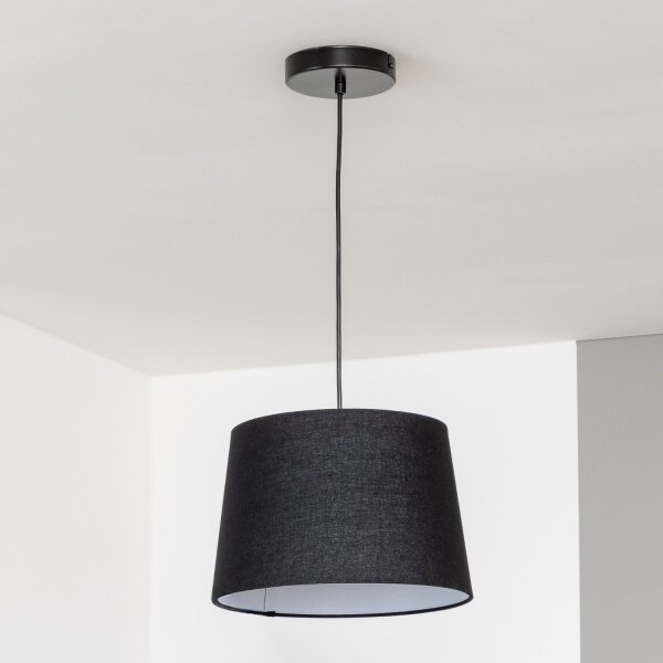 Brilagi - LED luster na lanku CERIA 1xE27/40W/230V pr. 30 cm čierna
