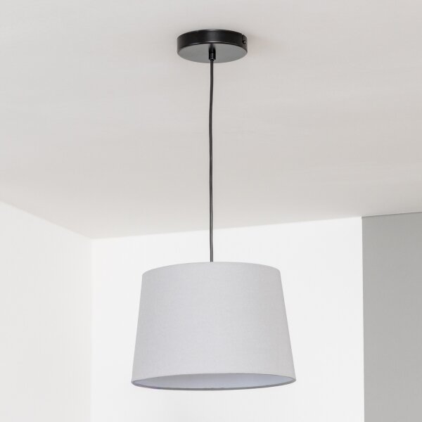 Brilagi - LED luster na lanku CERIA, 1xE27/40W/230V, pr. 30 cm, šedý