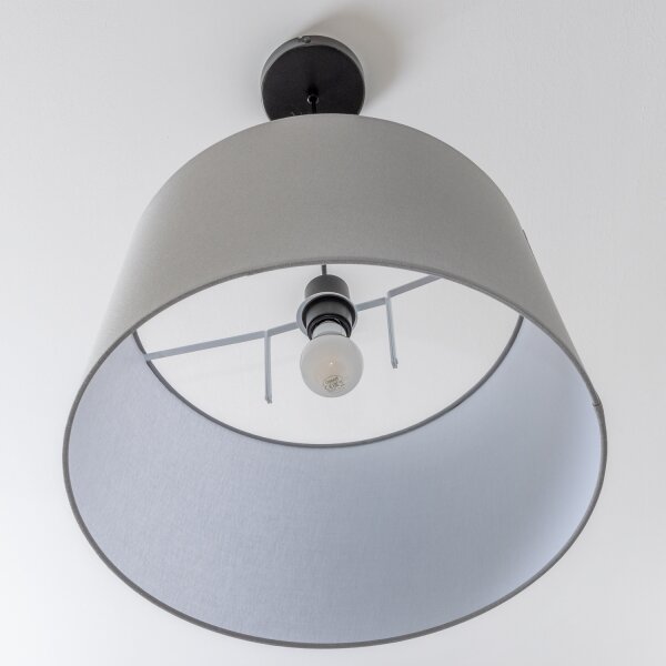 Brilagi - LED luster na lanku CERIA 1xE27/40W/230V priemer 45 cm šedý