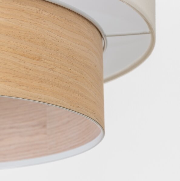 Brilagi - LED luster na lanku CERIA 1xE27/40W/230V pr. 50 cm biela/béžová