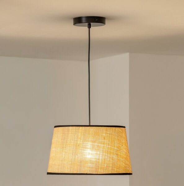Brilagi - LED luster na lanku CERIA 1xE27/40W/230V, priemer 35 cm, béžový