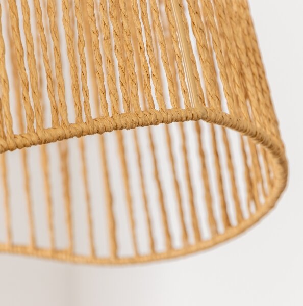 Brilagi - LED luster na lanku CERIA BOHO 1xE27/40W/230V pr. 50 cm hnedá