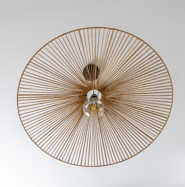 Brilagi - LED luster na lanku CERIA BOHO 1xE27/40W/230V pr. 90 cm hnedý
