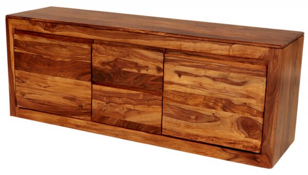 TV stolík Tina s úložným priestorom 140x60x45 indický masív palisander