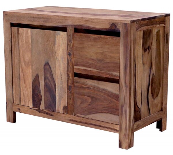 Skrinka pod umývadlo Gani 90x70x45 indický masív palisander