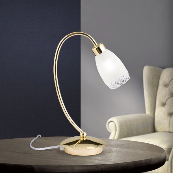Orion - Stolová lampa CARLA 1xG9/28W/230V zlatá