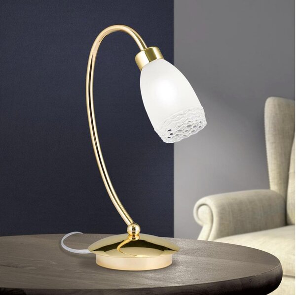 Orion - Stolová lampa CARLA 1xG9/28W/230V zlatá