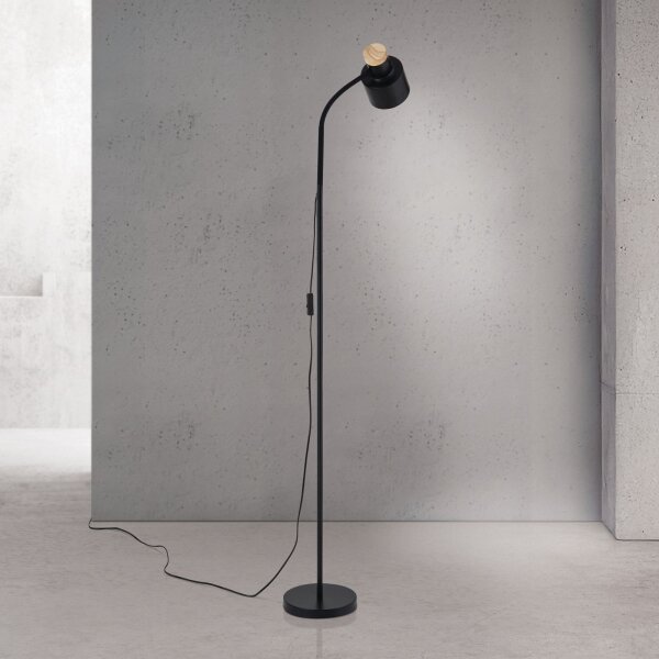 Orion - Stojacia lampa GILI 1xE27/40W/230V čierna
