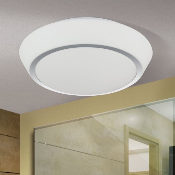 Orion - Kúpeľňové stropné svietidlo TENA 3xE27/60W/230V pr. 38 cm IP44 biela