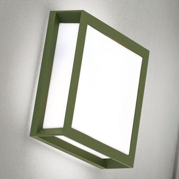 Orion - Vonkajšie svietidlo HENRY 2xE27/15W/230V 26x26 cm IP44 zelené