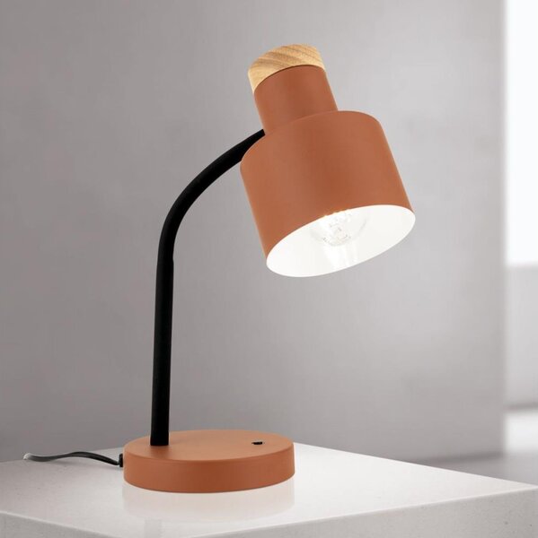 Orion - Stolová lampa GILI 1xE27/40W/230V tehlová