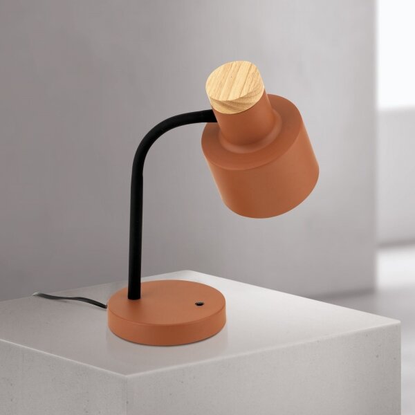 Orion - Stolová lampa GILI 1xE27/40W/230V tehlová