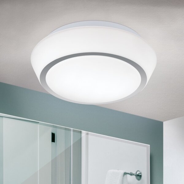 Orion - Kúpeľňové stropné svietidlo TENA 2xE27/60W/230V pr. 30 cm IP44 biele