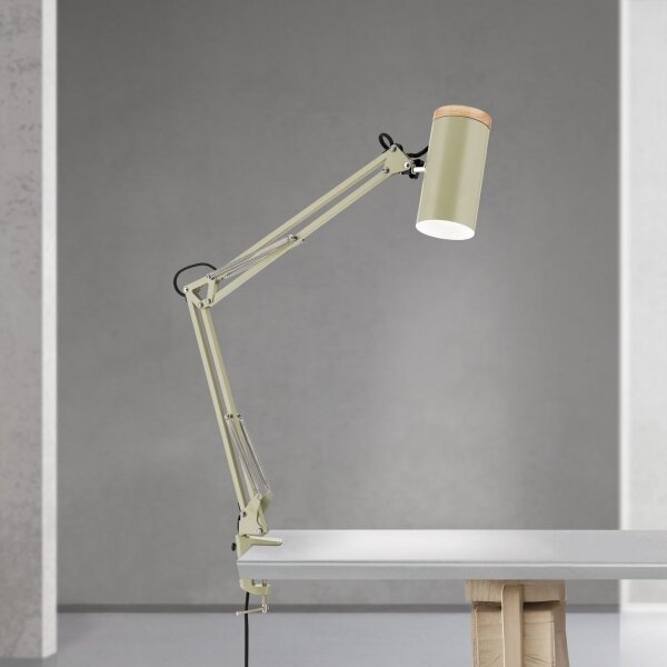 Orion - Stolná lampa s klipom GILI 1xE27/40W/230V zelená