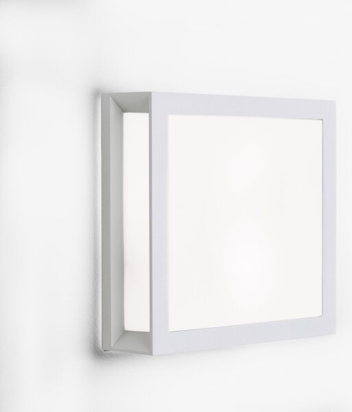 Orion - Vonkajšie svietidlo HENRY 2xE27/15W/230V 26x26 cm IP44 biela