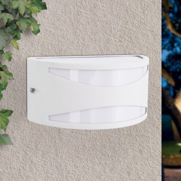 Orion - Vonkajšie nástenné svietidlo SHELL 1xE27/40W/230V IP54 biela