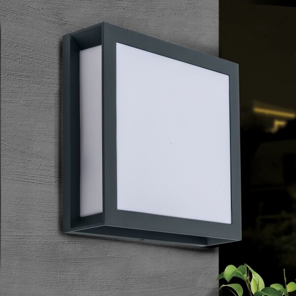Orion - Vonkajšie svietidlo HENRY 2xE27/15W/230V 26x26 cm IP44 antracit