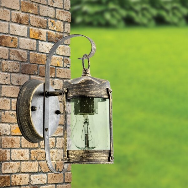 Orion - Vonkajšie nástenné svietidlo TAVERNA 1xE27/60W/230V IP23 bronz/patina