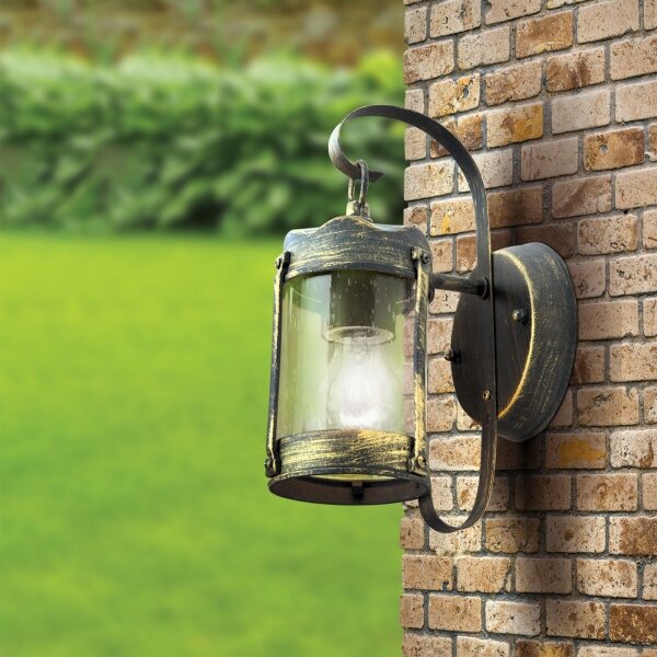 Orion - Vonkajšie nástenné svietidlo TAVERNA 1xE27/60W/230V IP23 bronz/patina