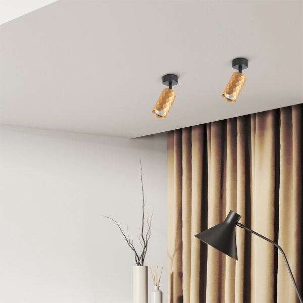 Brilagi - LED RGBW stmievateľné bodové svietidlo SELE DIAMANT 1xGU10/4,8W/230V zlaté
