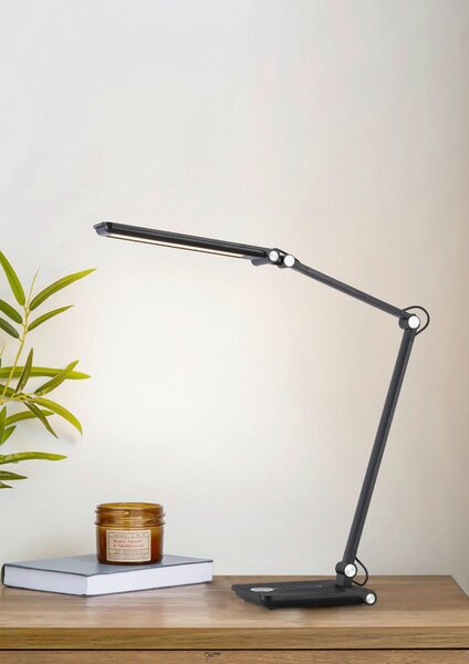 LED LAMPA NA PÍSACÍ STÔL, dotykový stmievač, 80 cm Novel - Interiérové svietidlá