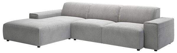 ROHOVÁ SEDAČKA, textil, sivá Livetastic - Sedačky, Online Only