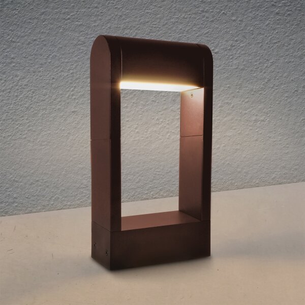 Brilagi - LED vonkajšia lampa CROTONE LED/7W/230V hnedá IP54 30 cm